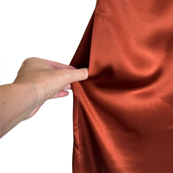 NWT Secret Mission Penelope 100% silk One Shoulder Mini Dress size XS X-Small - Picture 4 of 6